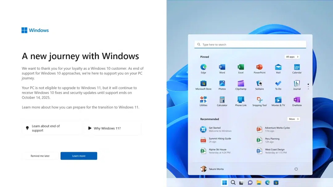 Microsoft Continues Harassing Windows 10 Users with Full-Screen Windows 11 Upgrade Warnings